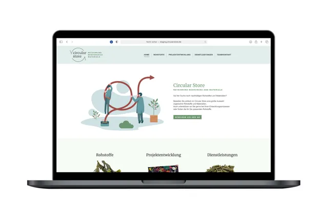 Circular Store – Logo und Markengestaltung