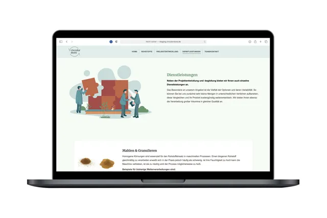 Circular Store – Geschäftsausstattung