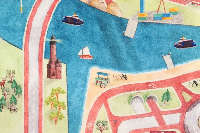 Spielwende – Fertiger Spielteppich Kiel