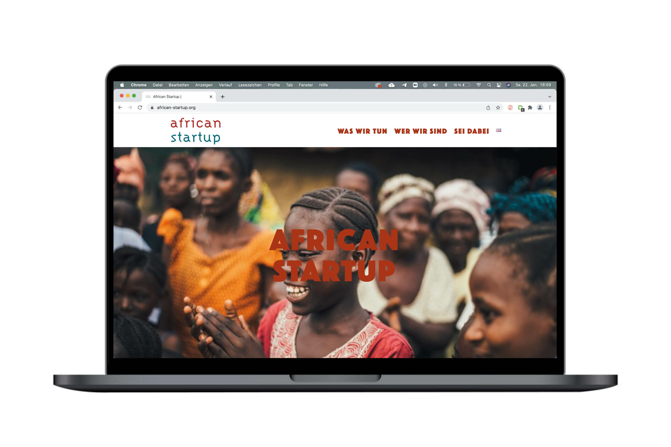 African Startup - Website